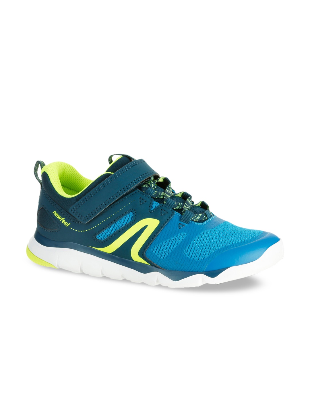 

Newfeel By Decathlon Unisex Kids Blue Textile Walking Shoes