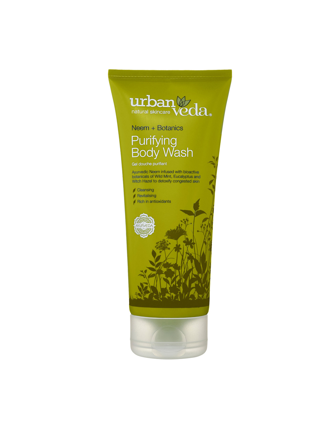 

Urban Veda Women Ayurvedic Neem Purifying Body Wash, White