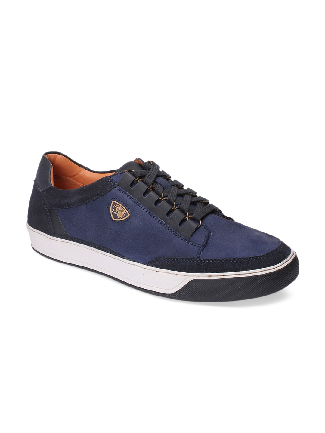 

Red Chief Men Blue Leather Sneakers