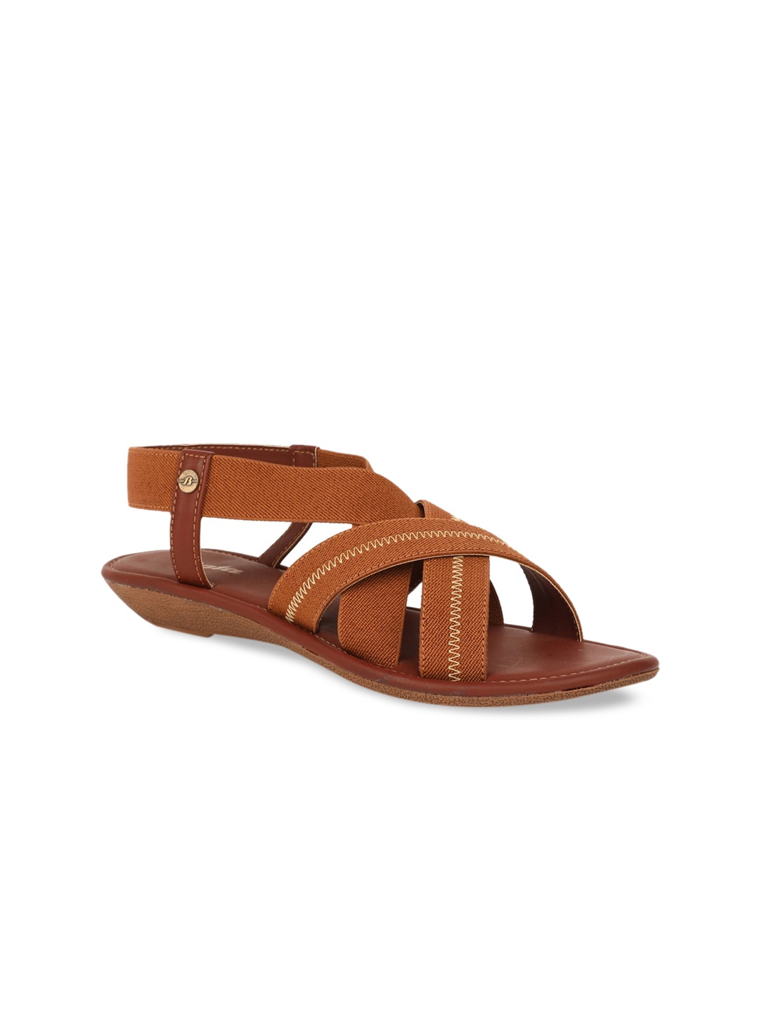 

Bata Women Brown Comfort Heels