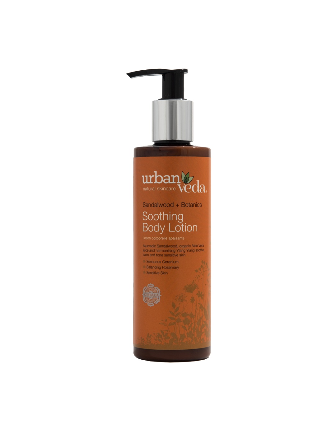 

Urban Veda Soothing Sandalwood Body Lotion 250ml, White