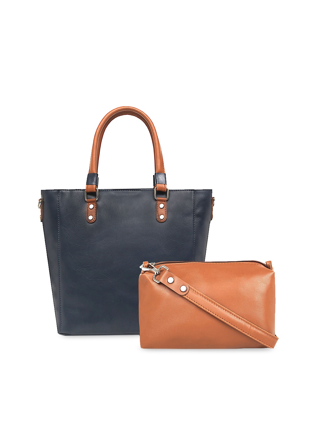

Toteteca Blue Solid Shoulder Bag