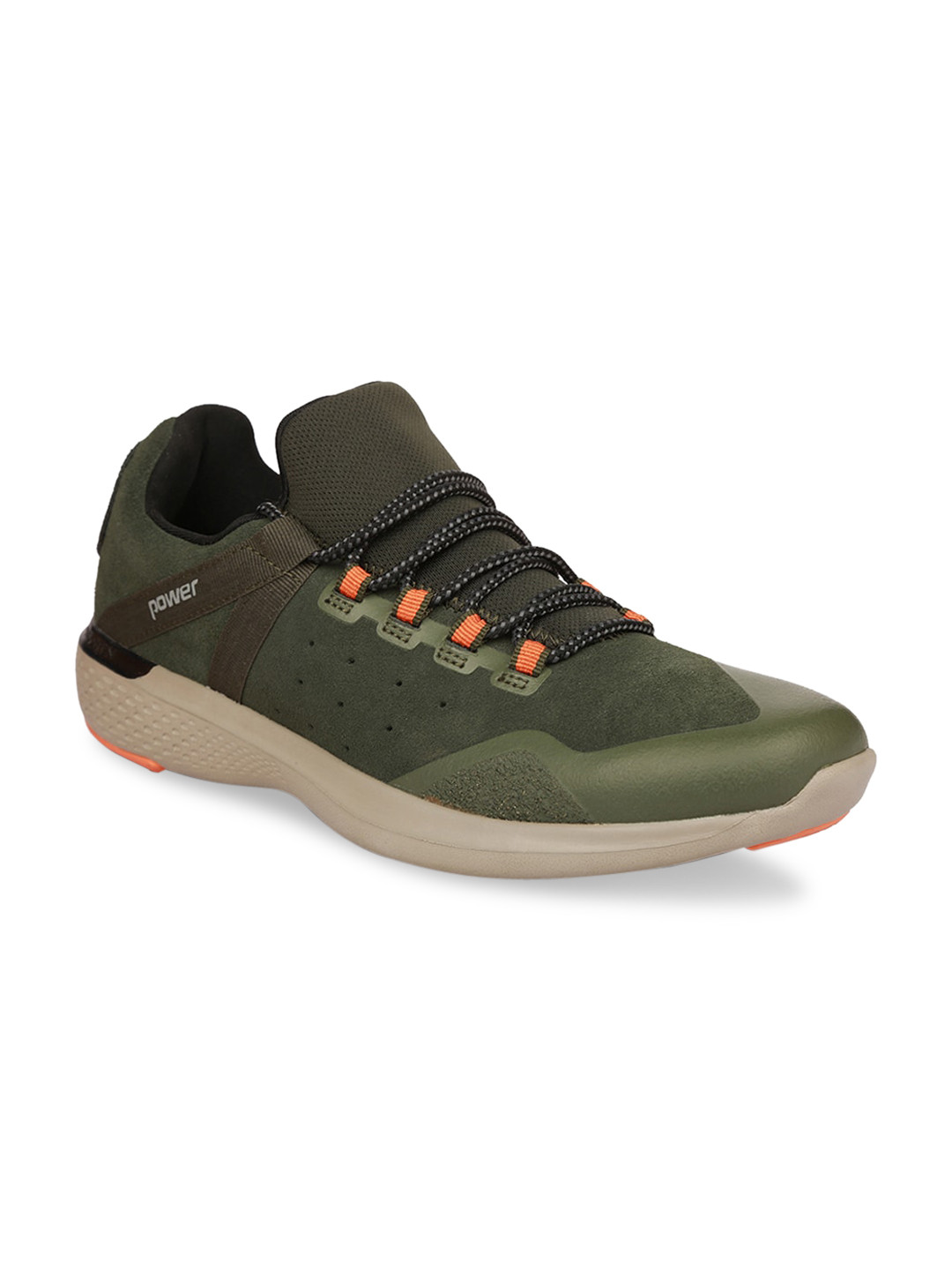 

Bata Men Olive Green Sneakers