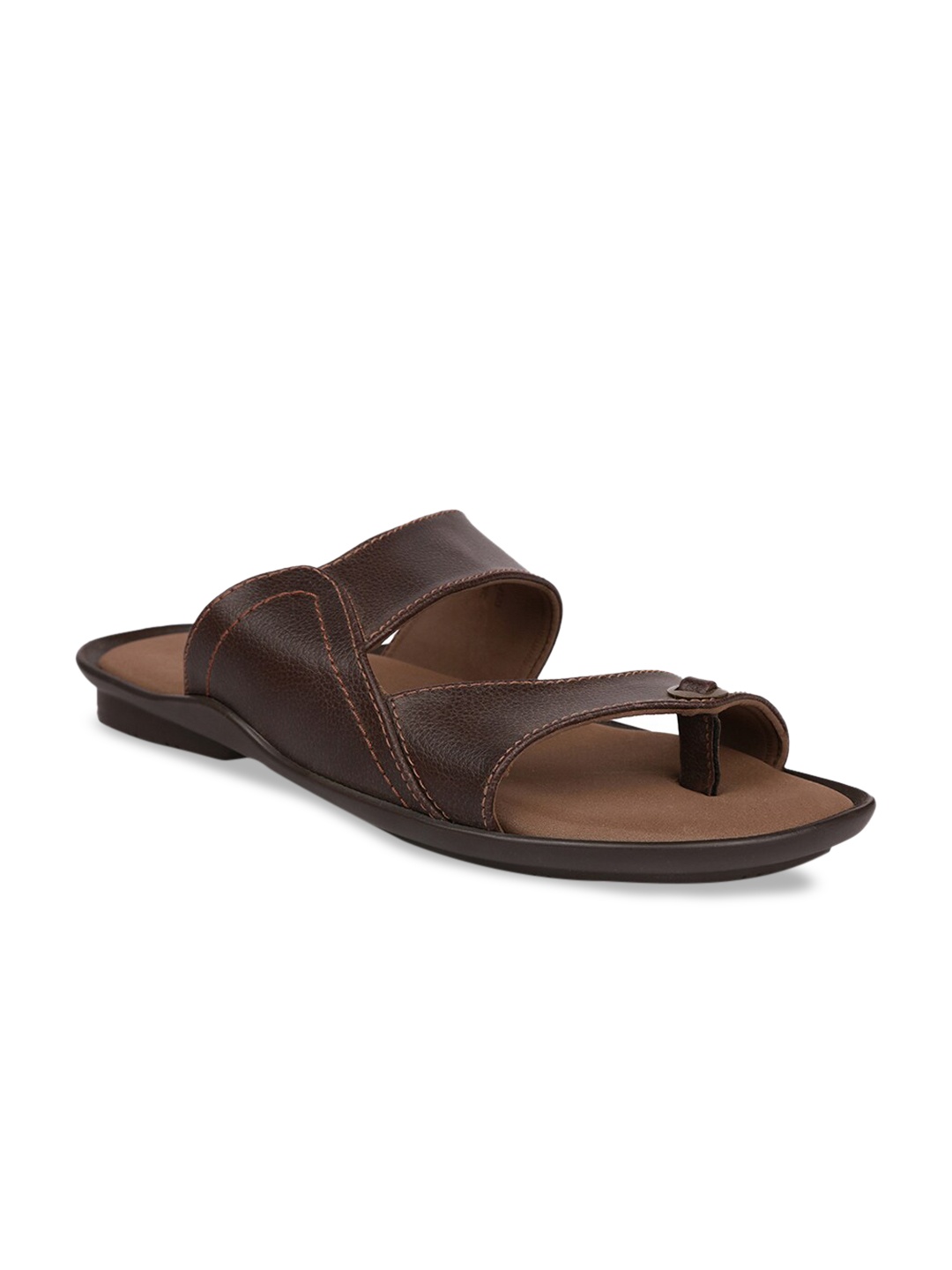 

Bata Men Brown Comfort Sandals