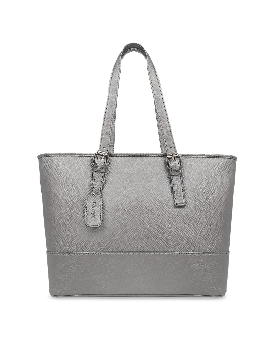 

Toteteca Silver-Toned Solid Shoulder Bag