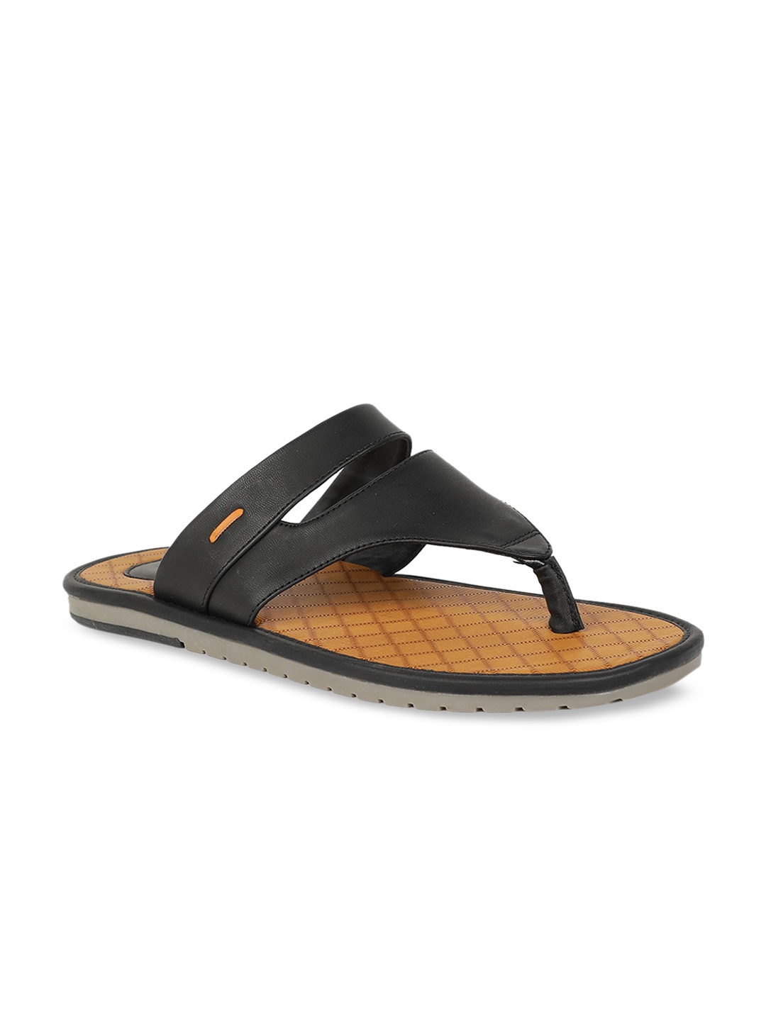 

Bata Men Black Comfort Sandals