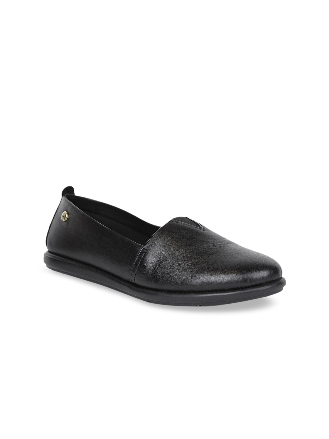 

Hush Puppies Women Black Slip-On Sneakers