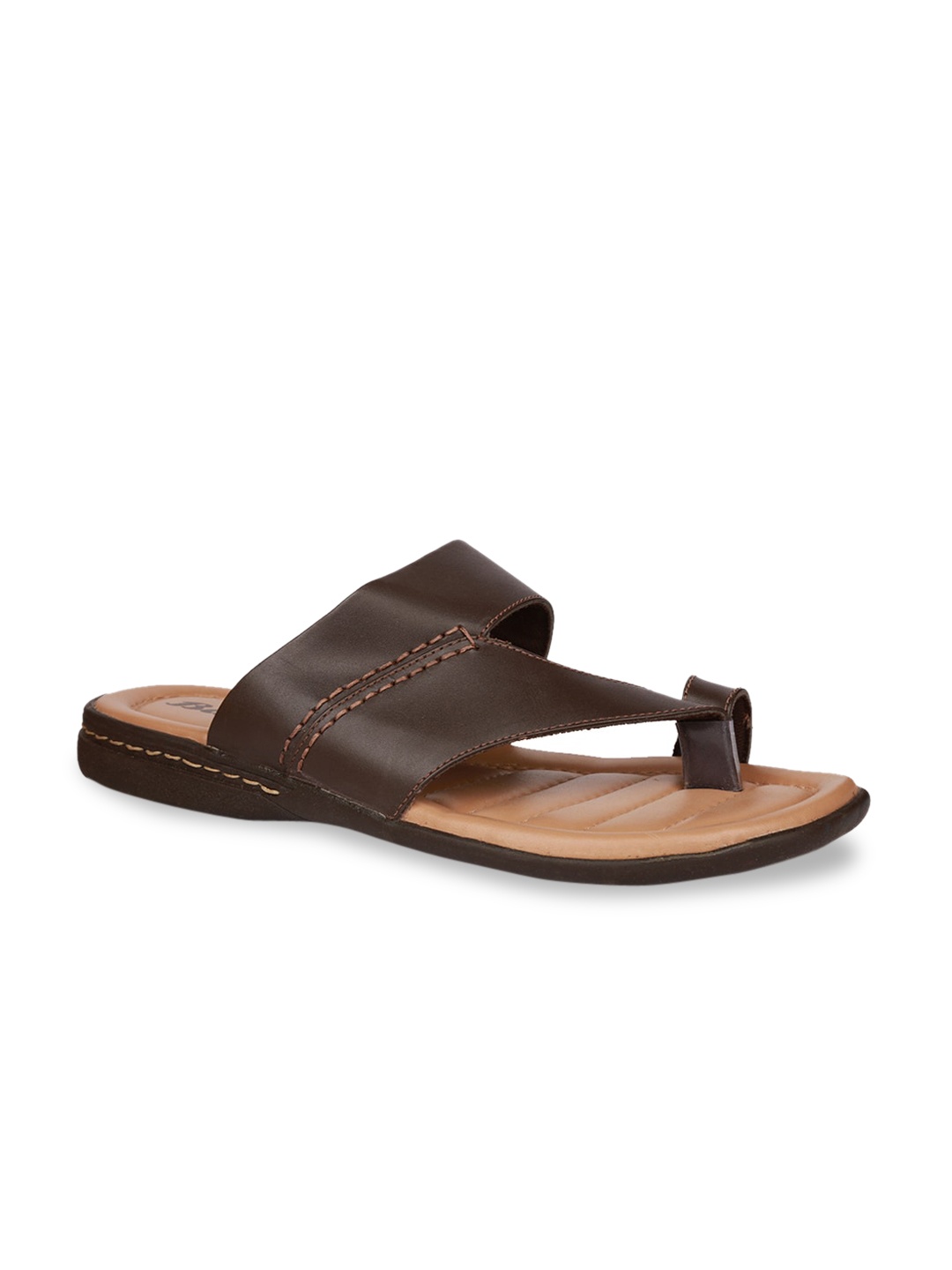 

Bata Men Brown Comfort Sandals