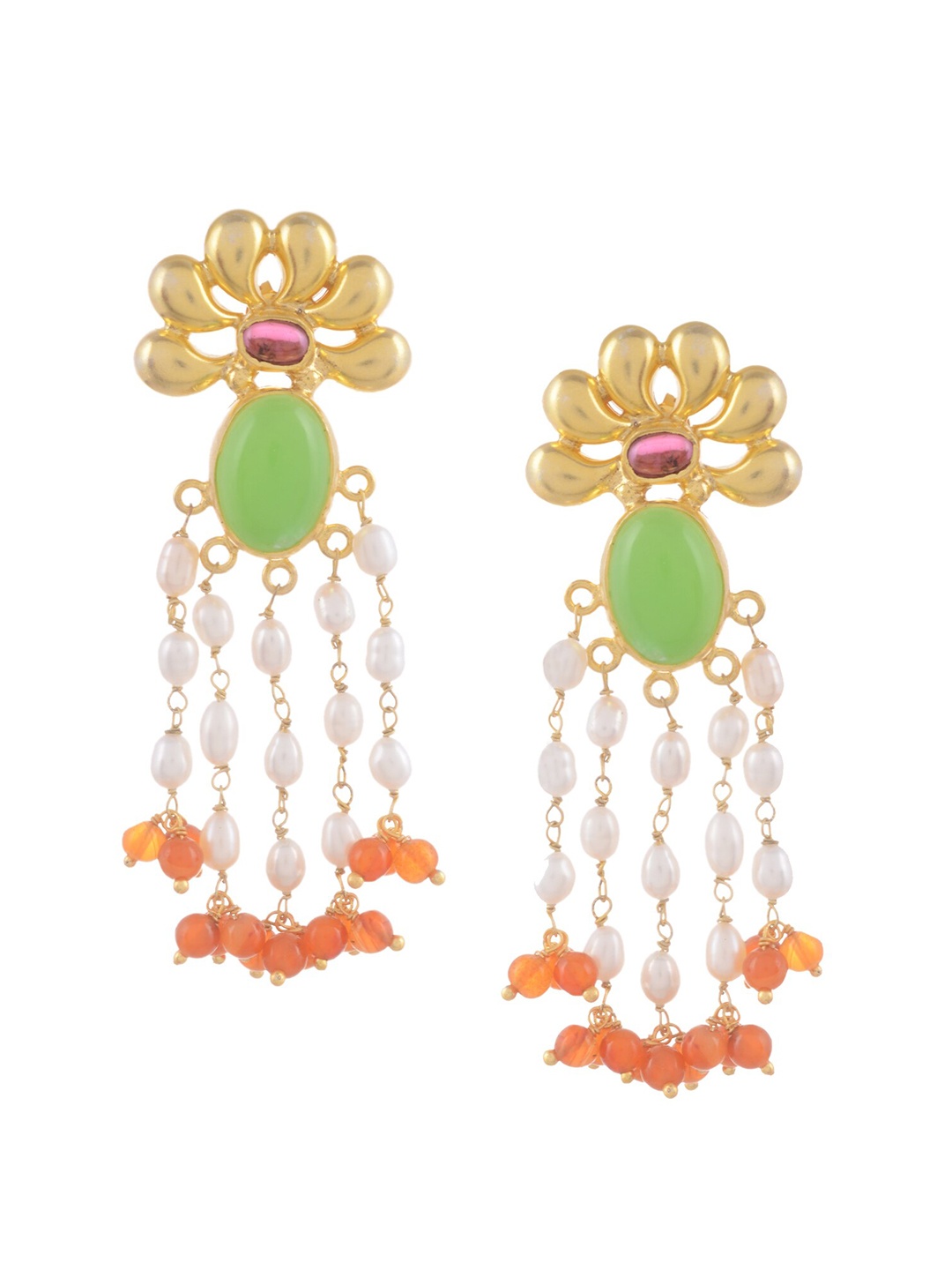 Silvermerc Designs Multicoloured Classic Drop Earrings, Multi