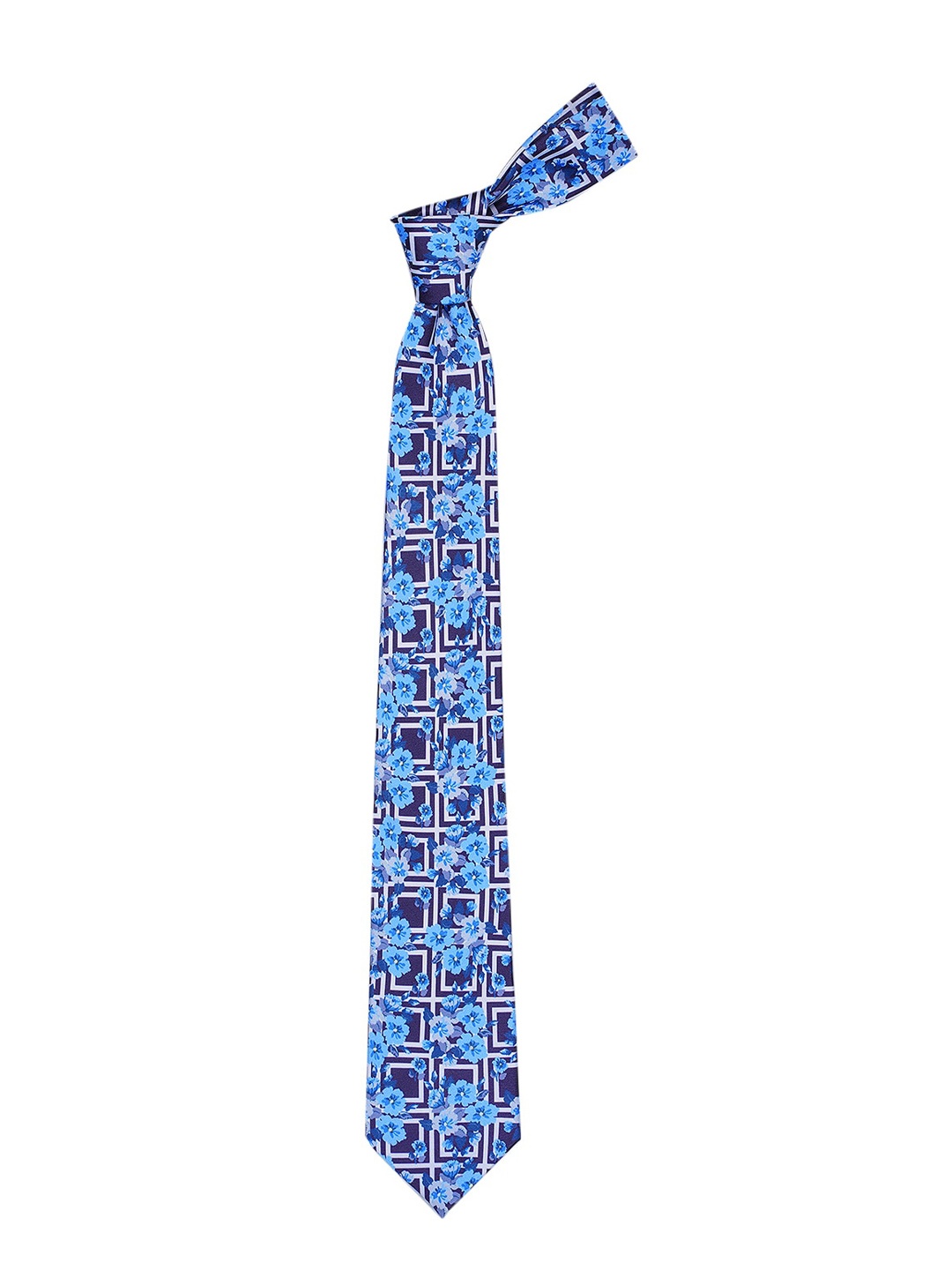 

Tossido Men Blue Printed Necktie