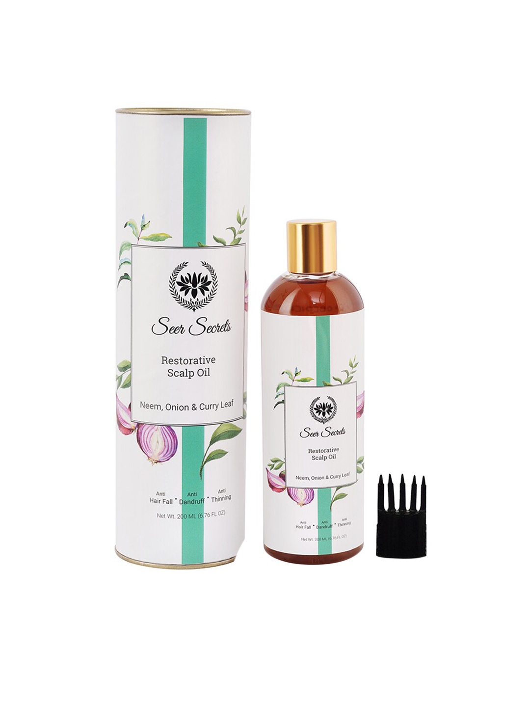 

Seer Secrets Onion Hair Oil 200ml, Red