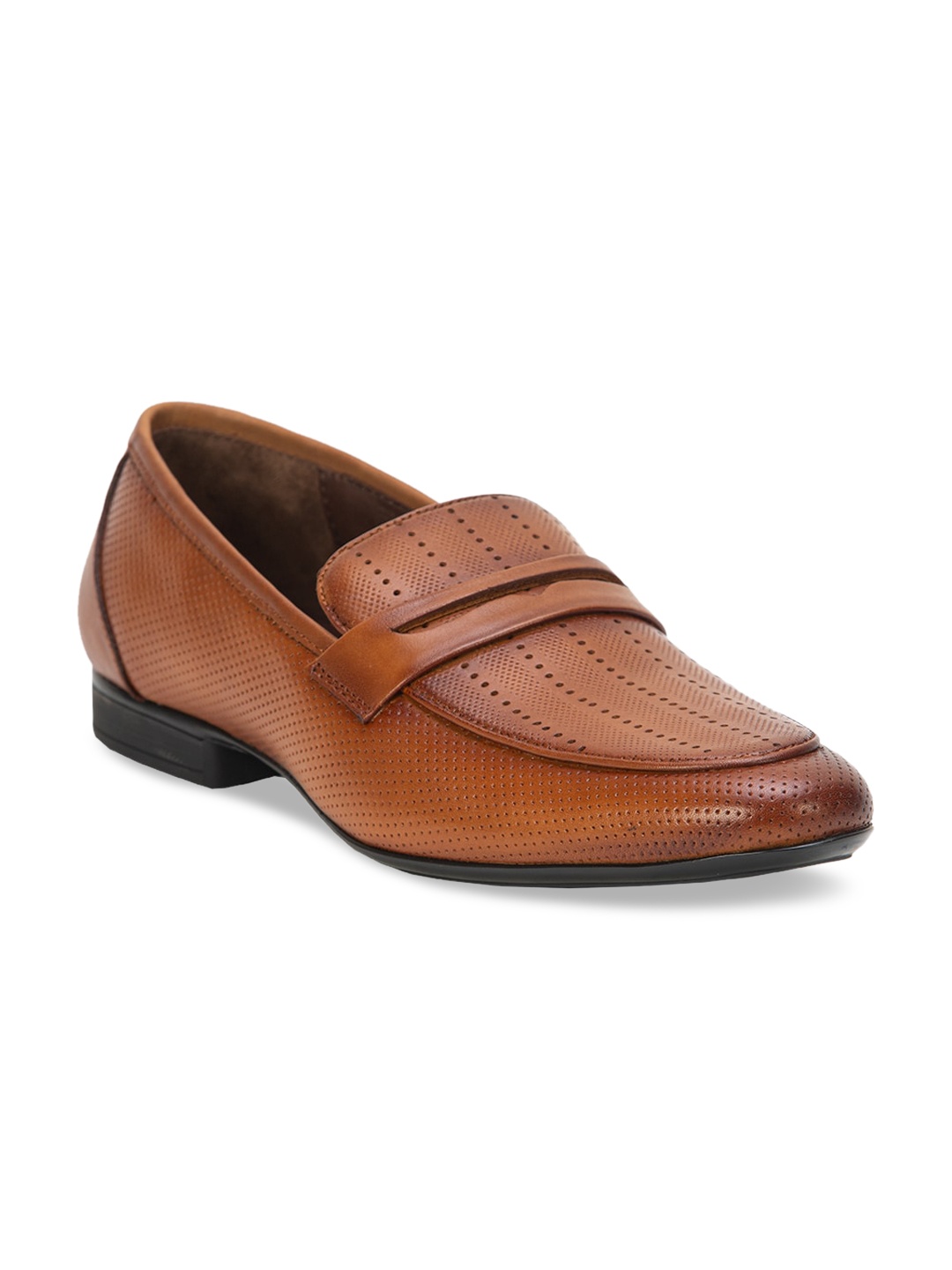 

VON WELLX GERMANY Men Tan Loafers