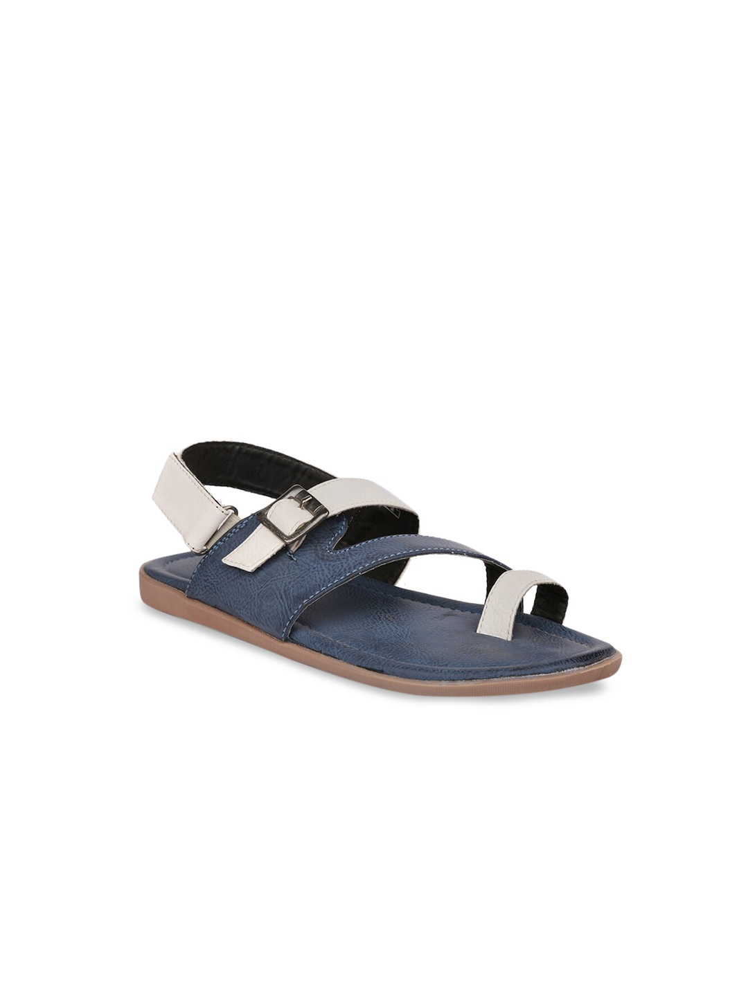 

Bata Boys Blue & Off-White Comfort Sandals