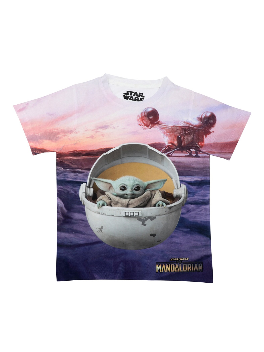 

Star Wars by Wear Your Mind Boys Multicoloured Printed Round Neck T-shirt, Multi