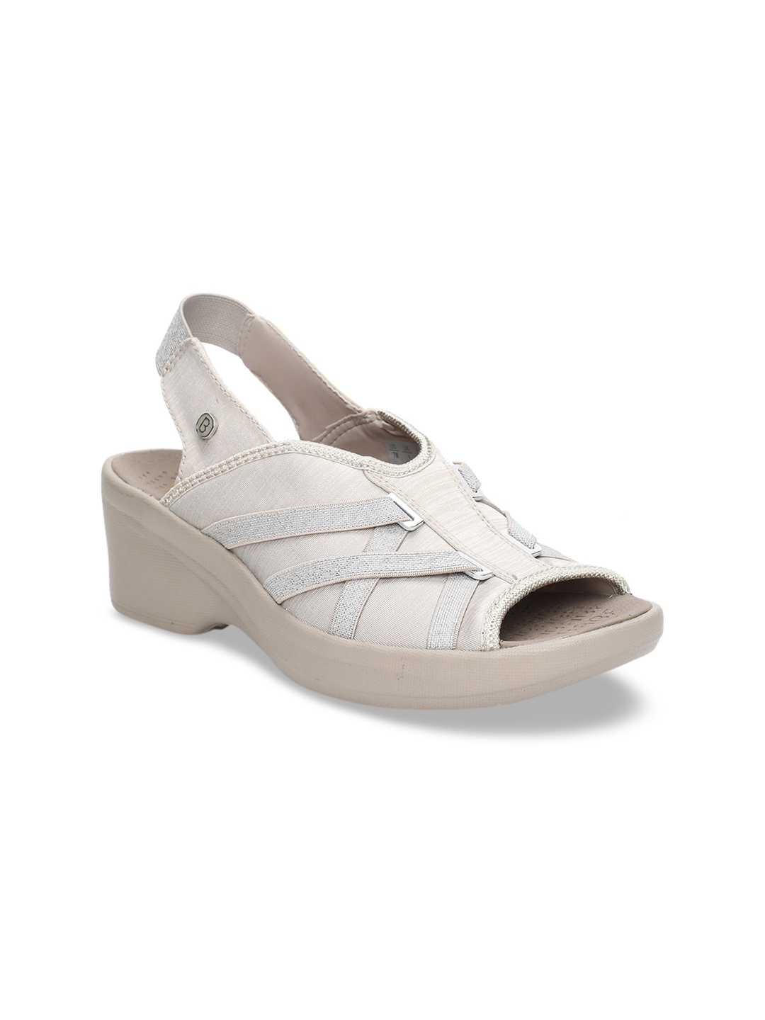 

Naturalizer Women Grey Solid Peep Toes