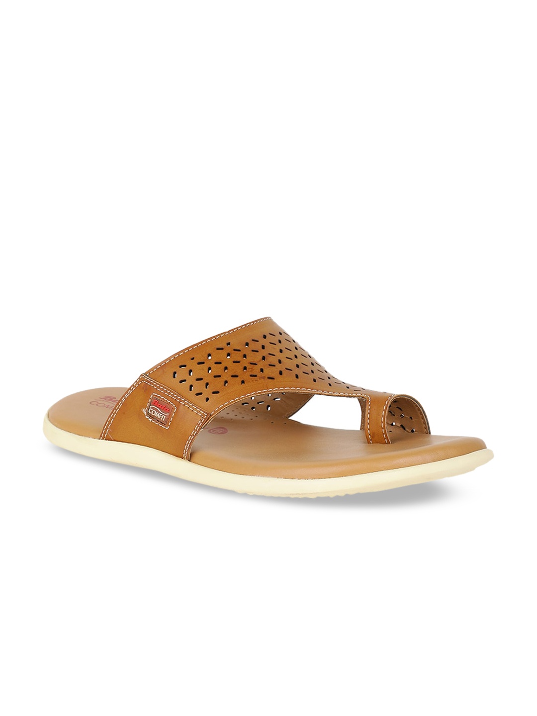 

Bata Men Brown Comfort Sandals