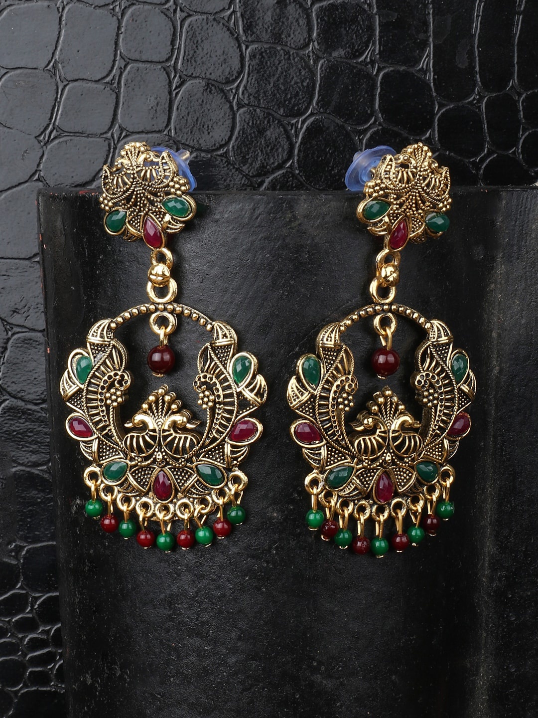 

ANIKAS CREATION Gold-Plated Classic Chandbalis