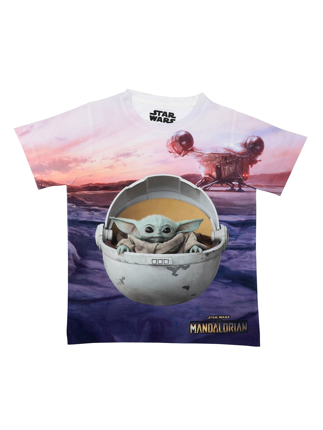 

Star Wars by Wear Your Mind Boys Multicoloured Star Wars Printed Round Neck T-shirt, Multi