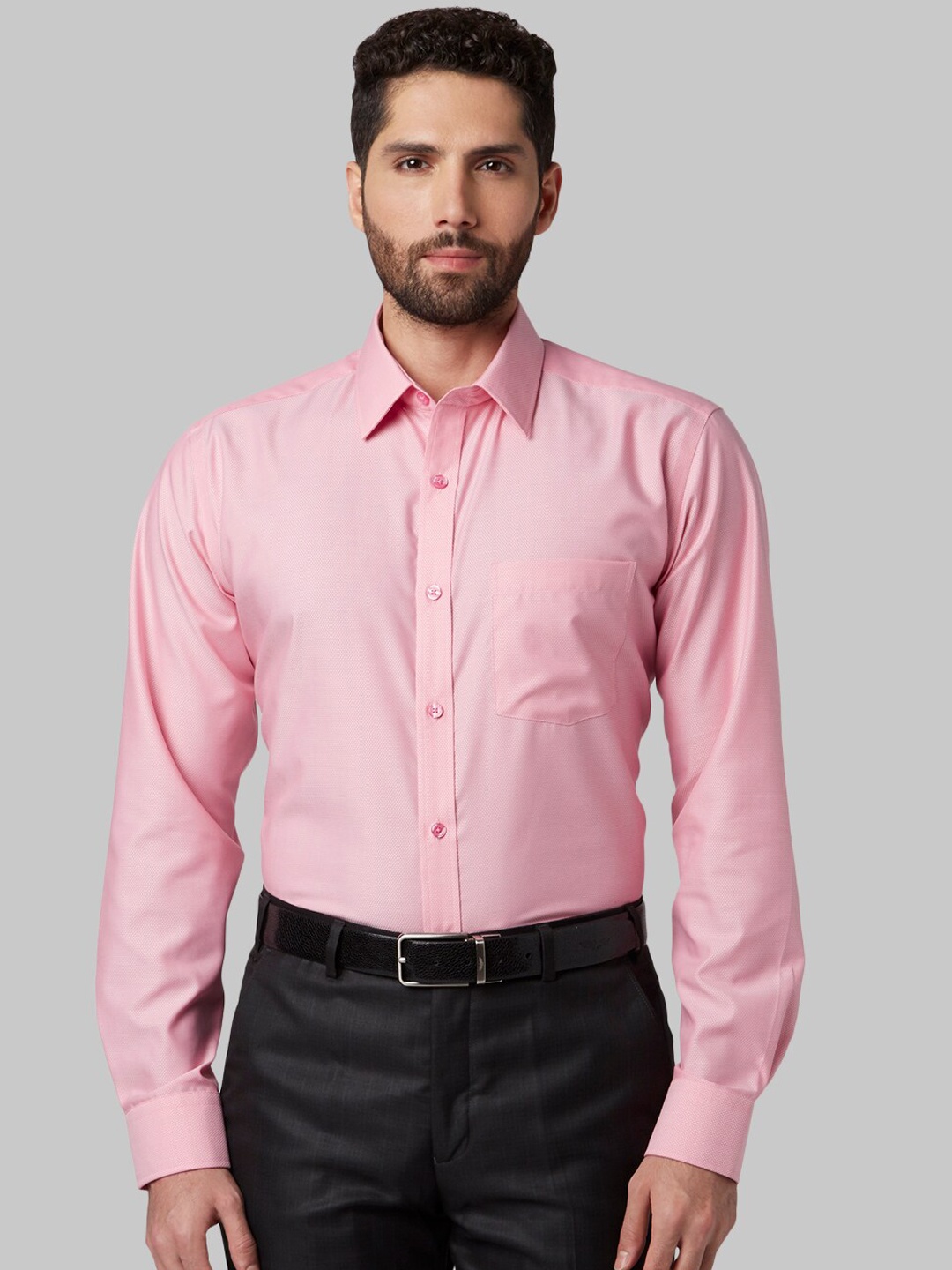 

Park Avenue Men Pink Formal Shirt