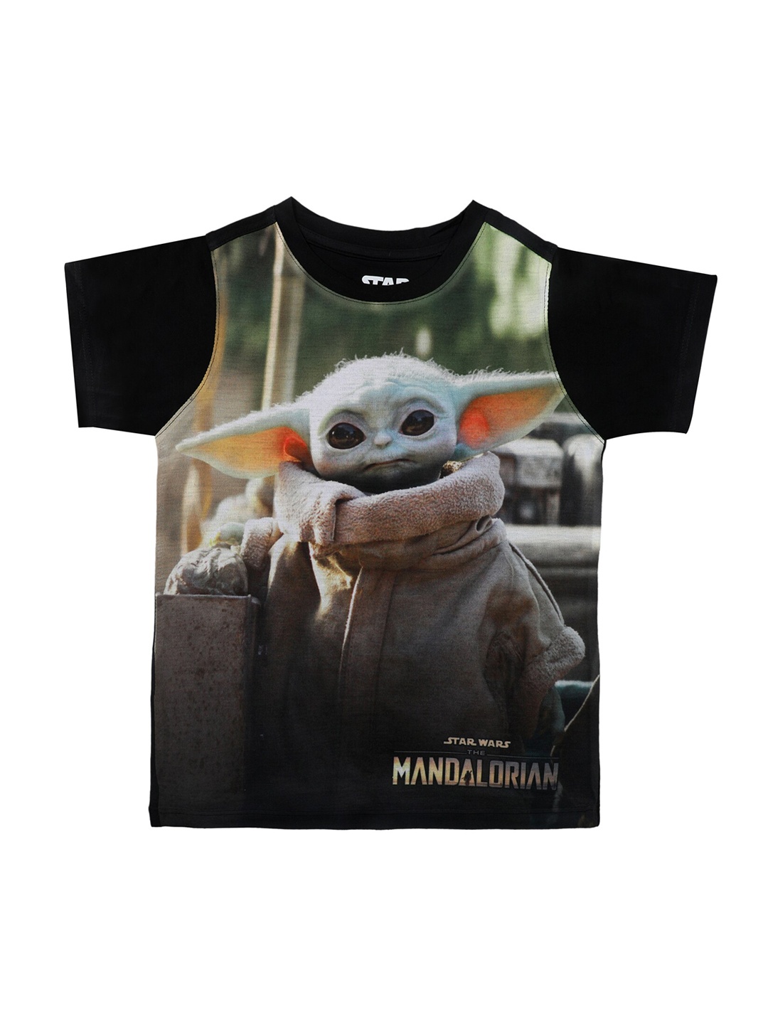 

Star Wars by Wear Your Mind Boys Multicoloured Printed Round Neck T-shirt, Multi