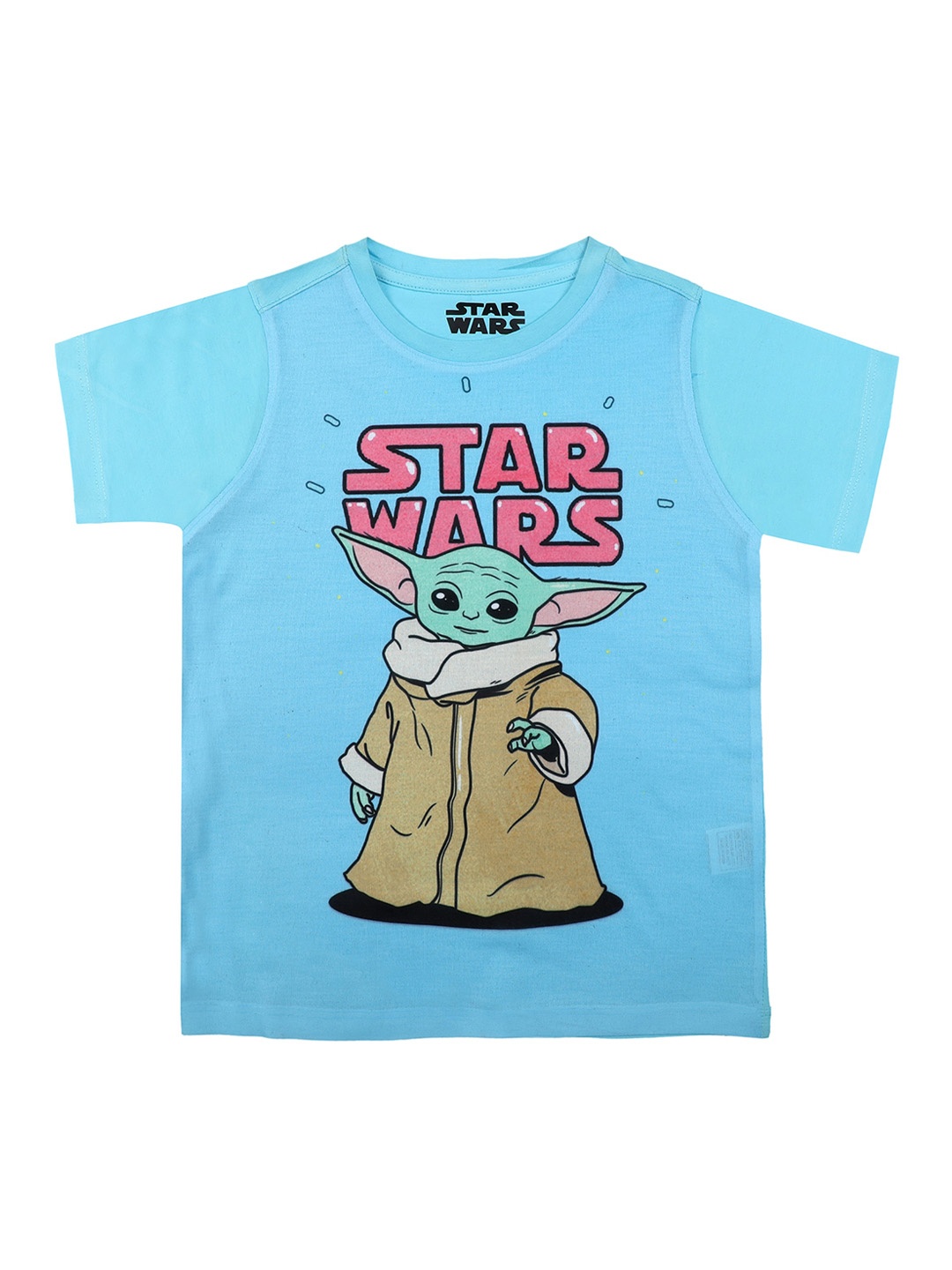 

Star Wars by Wear Your Mind Boys Blue Star Wars Printed Round Neck T-shirt