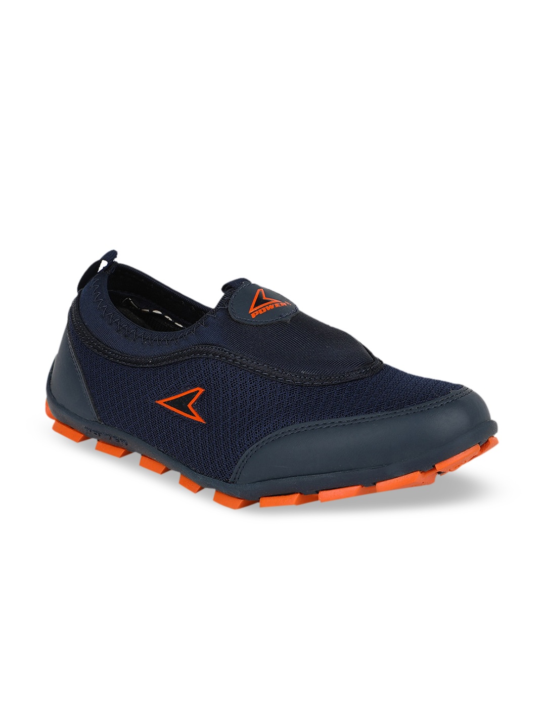 

Power Women Blue & Orange Slip-On Walking Shoes
