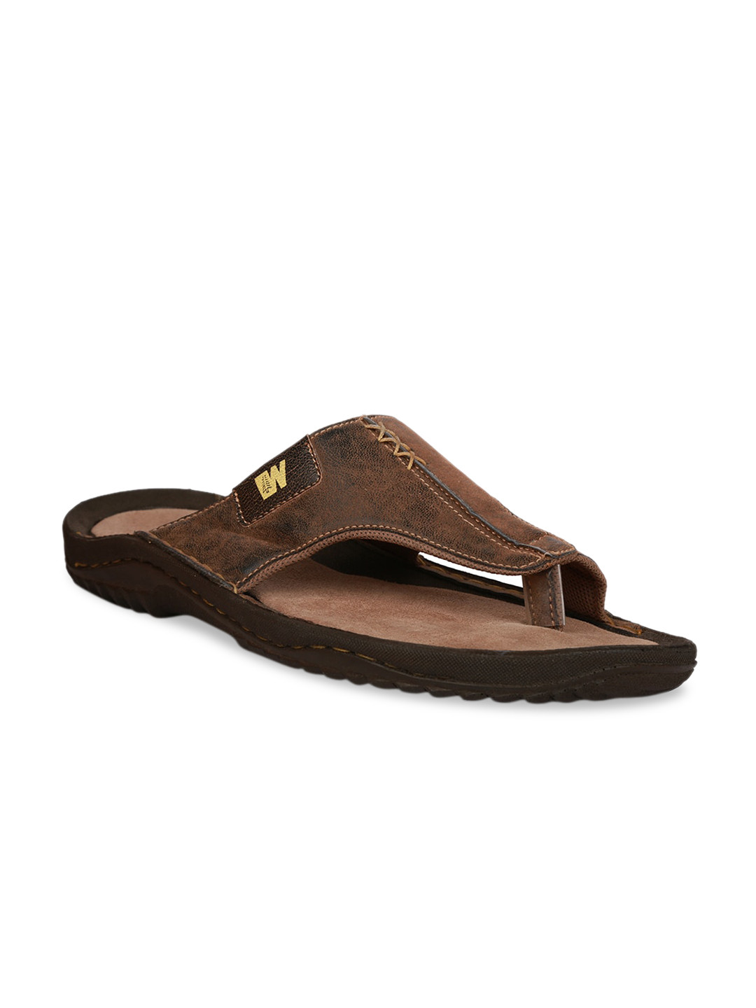 

Weinbrenner Men Brown Solid Comfort Sandals