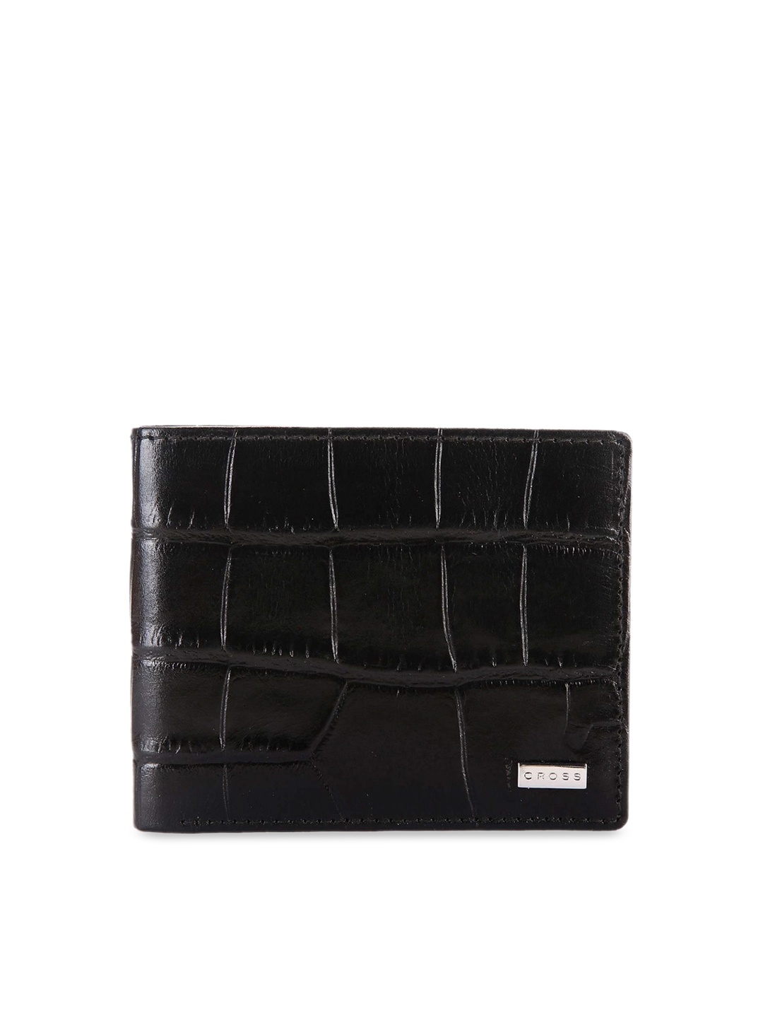 

Cross Men Black Textured Leather Wallet