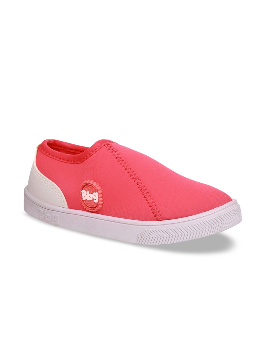 

Bubblegummers Girls Pink Slip-On Sneakers
