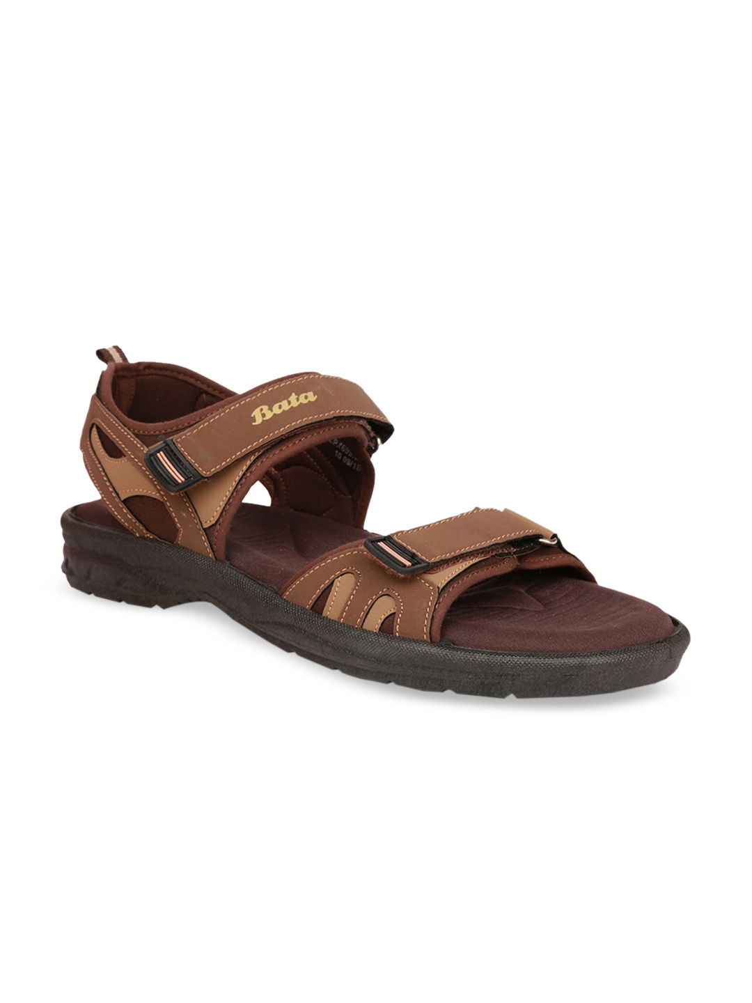 

Bata Men Brown Comfort Sandals