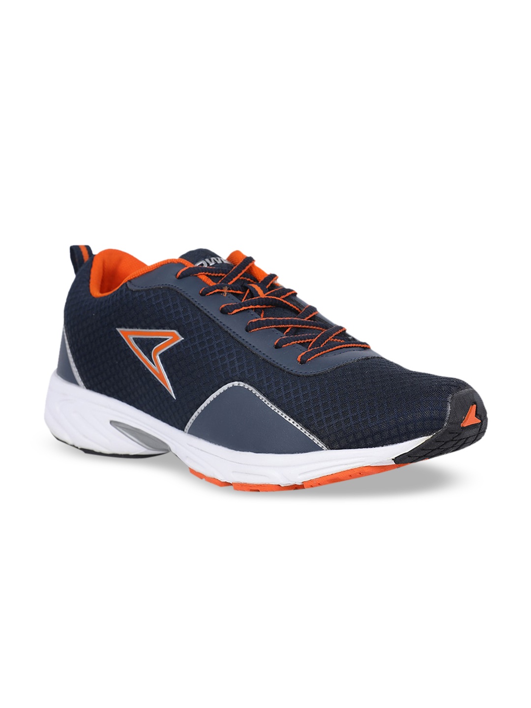 

Power Men Blue & Orange Textured Running Shoes