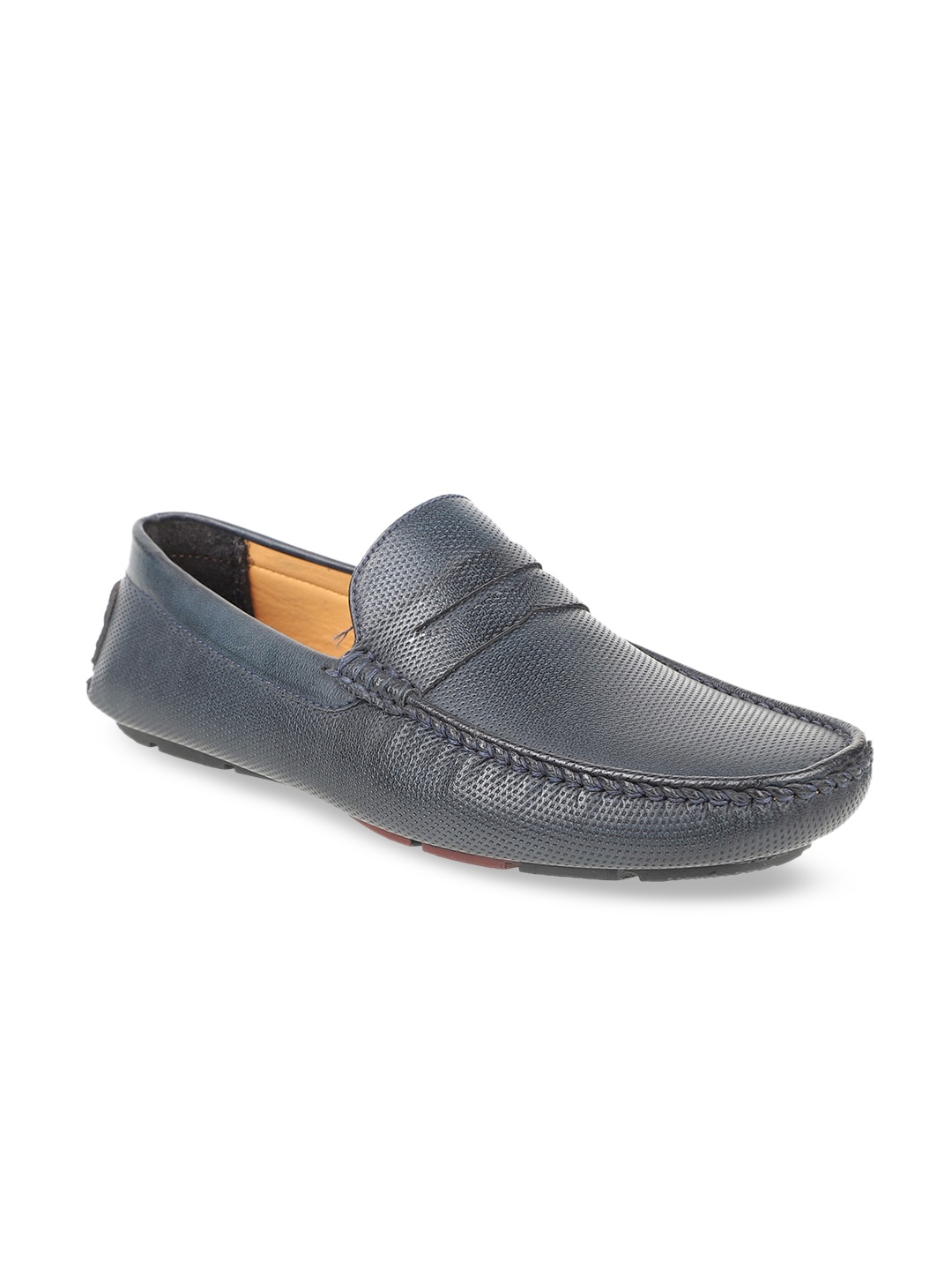 

Carlton London Men Navy Blue Loafers