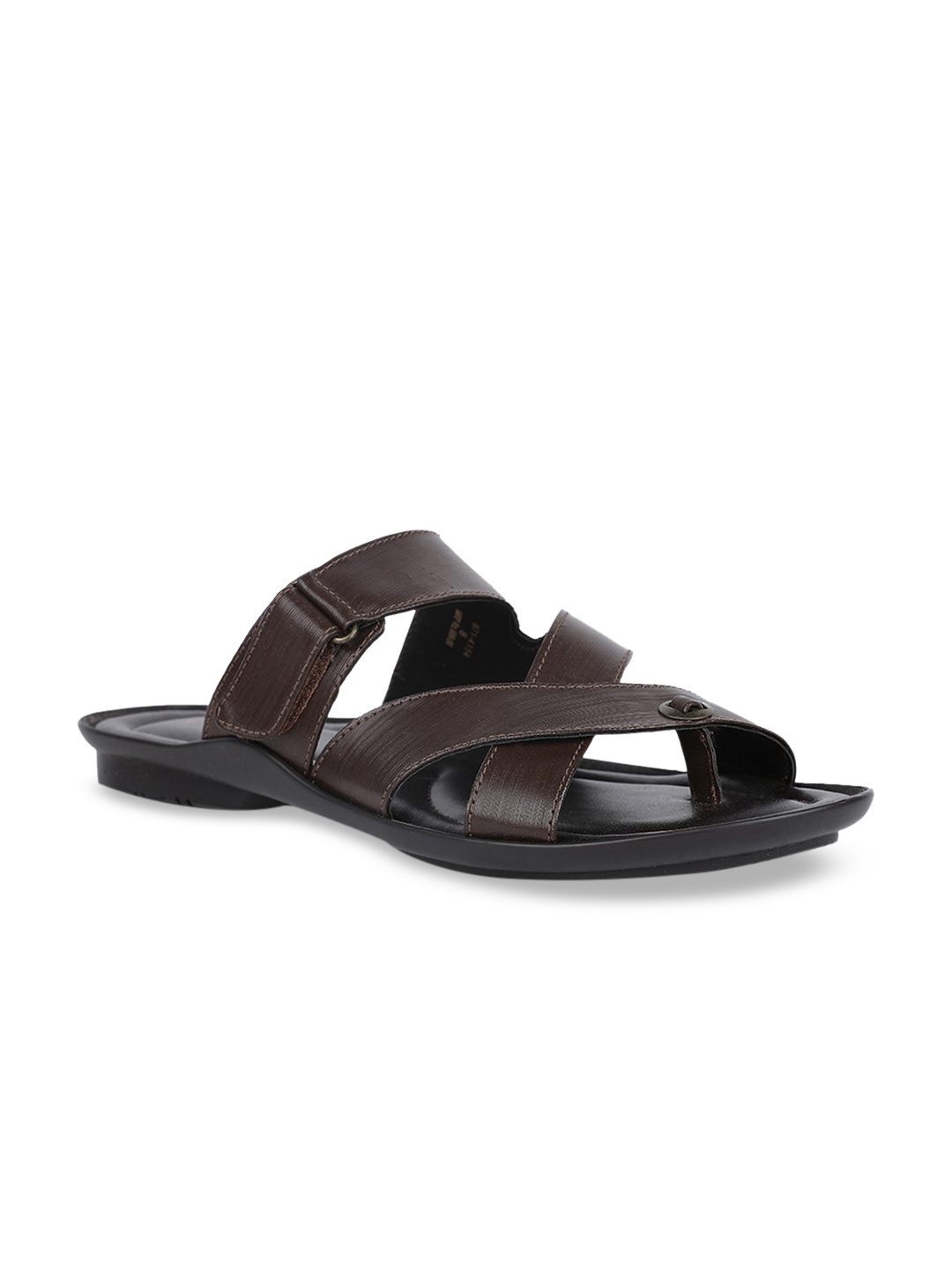 

Bata Men Brown Comfort Sandals