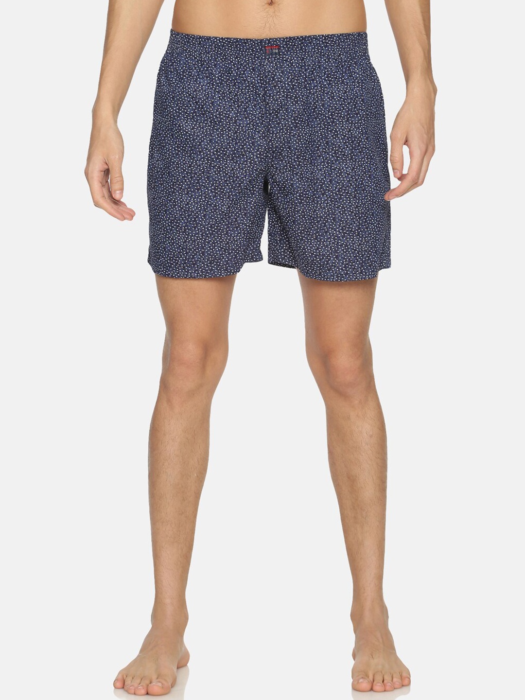 

IVOC Men Navy Blue Printed Boxer