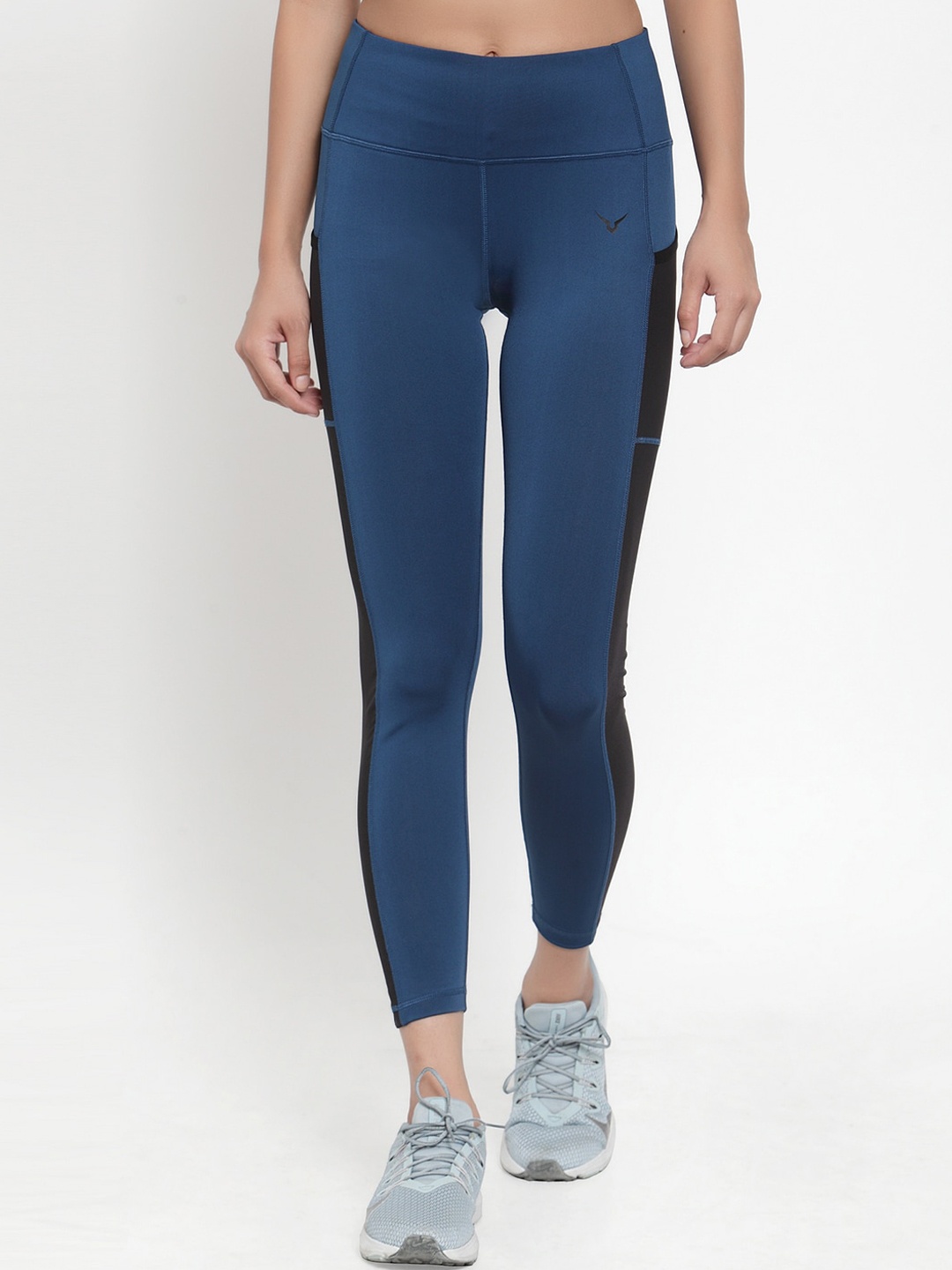 

Invincible Women`s Side Mesh Training Leggings with Phone Pocket, Teal
