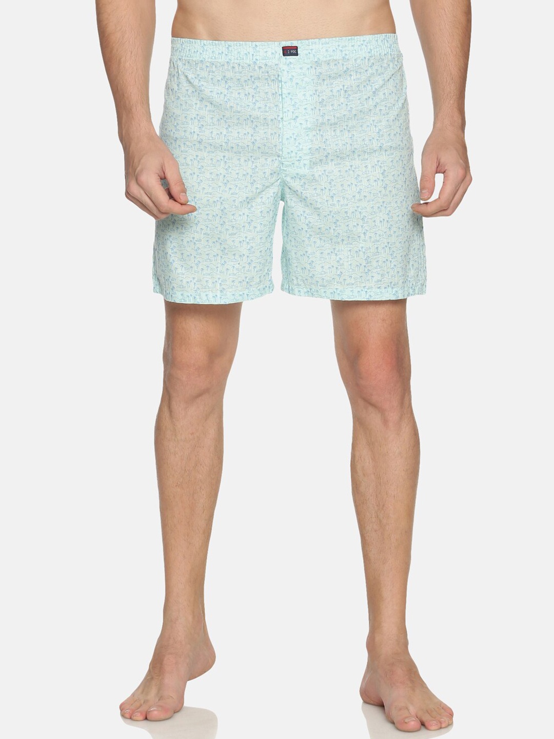 

IVOC Men Blue Printed Pure Cotton Boxers-IOMBS02SC03L35-4246A