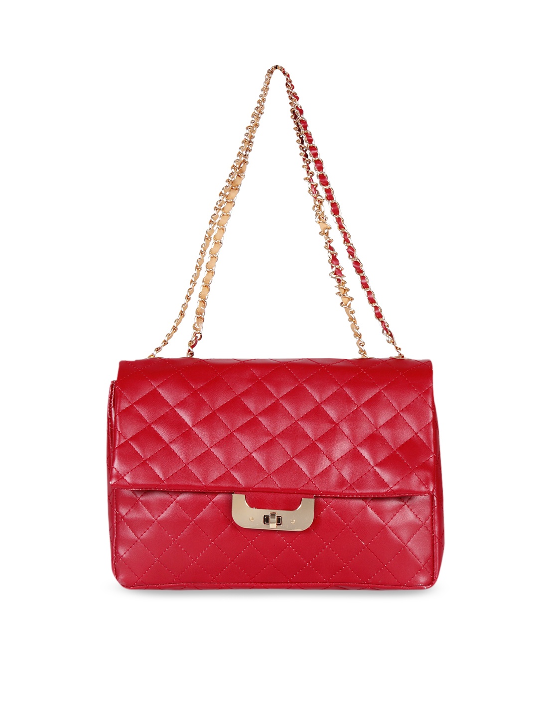 

OsaiZ Red Textured Sling Bag