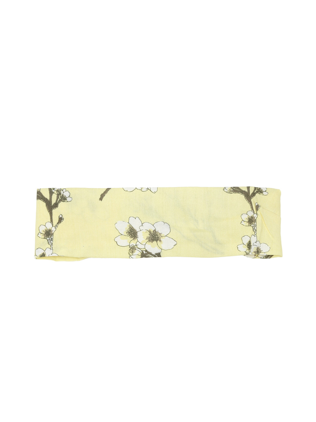 

Aditi Wasan Women Yellow Floral Printed Headband
