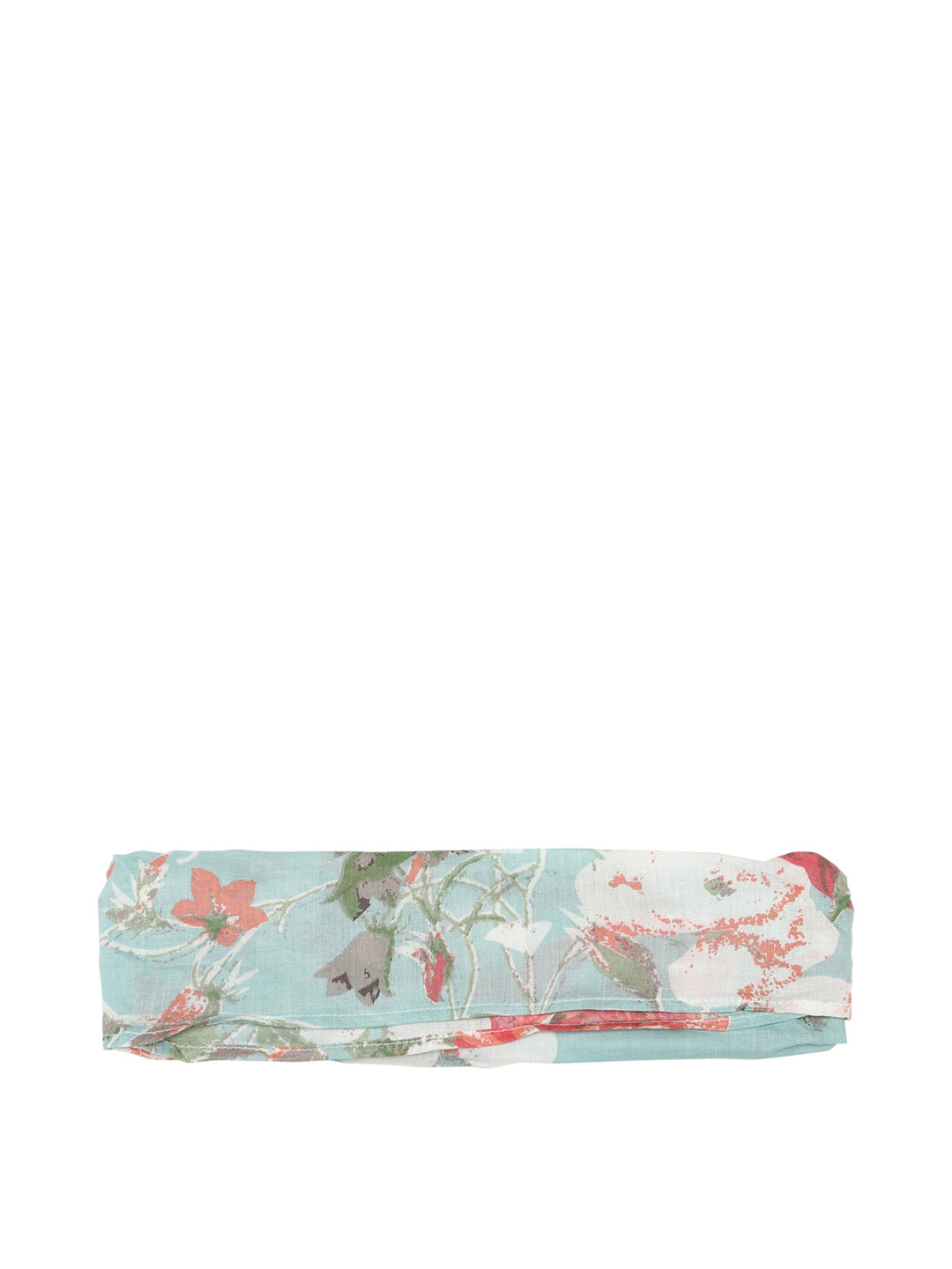 

Aditi Wasan Women Turquoise Blue & Red Floral Printed Headband