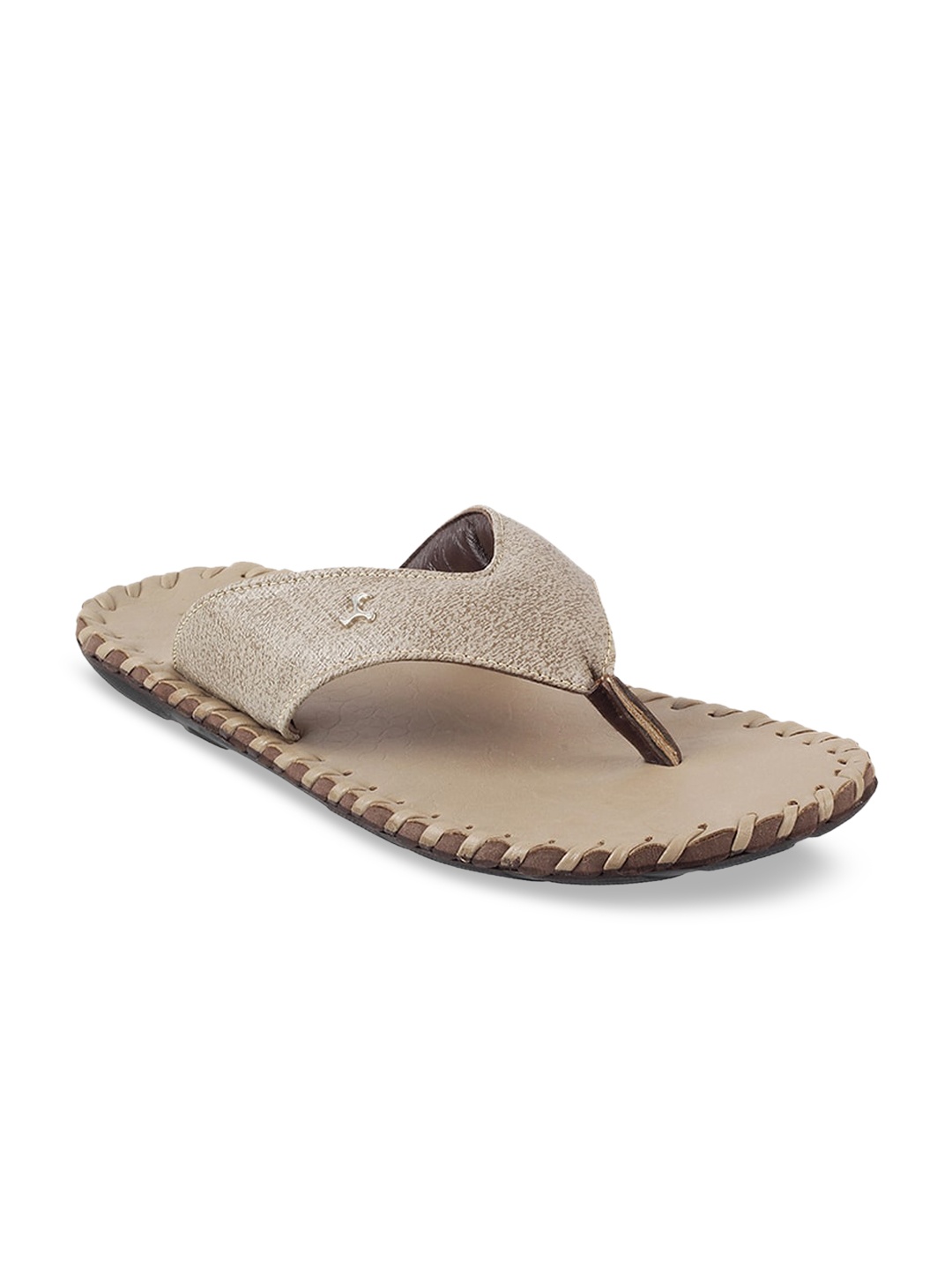 

Mochi Men Beige Coloured Comfort Sandals