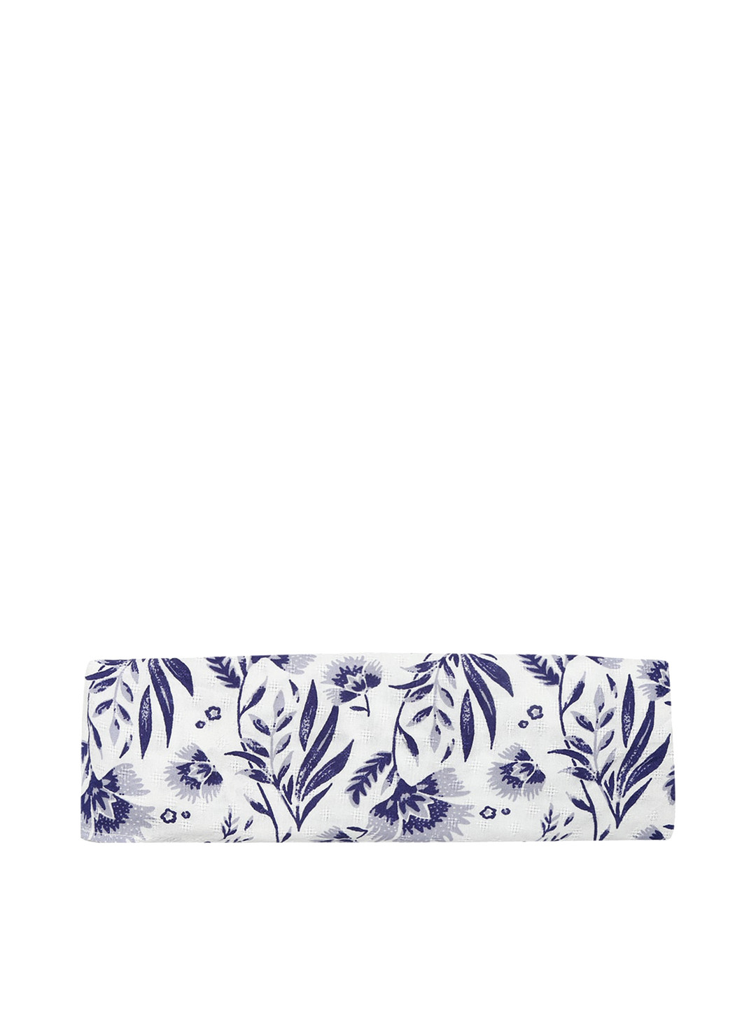 

Aditi Wasan Women White & Blue Floral Printed Headband