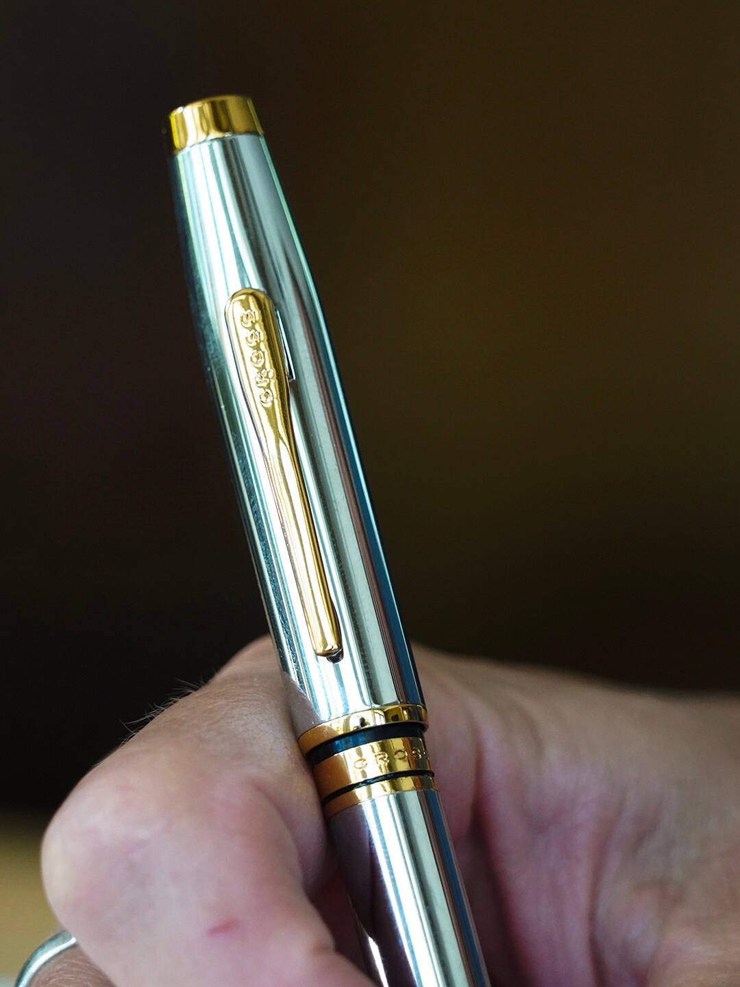 

Cross Polished Chrome Coventry Ballpoint Pen, Silver