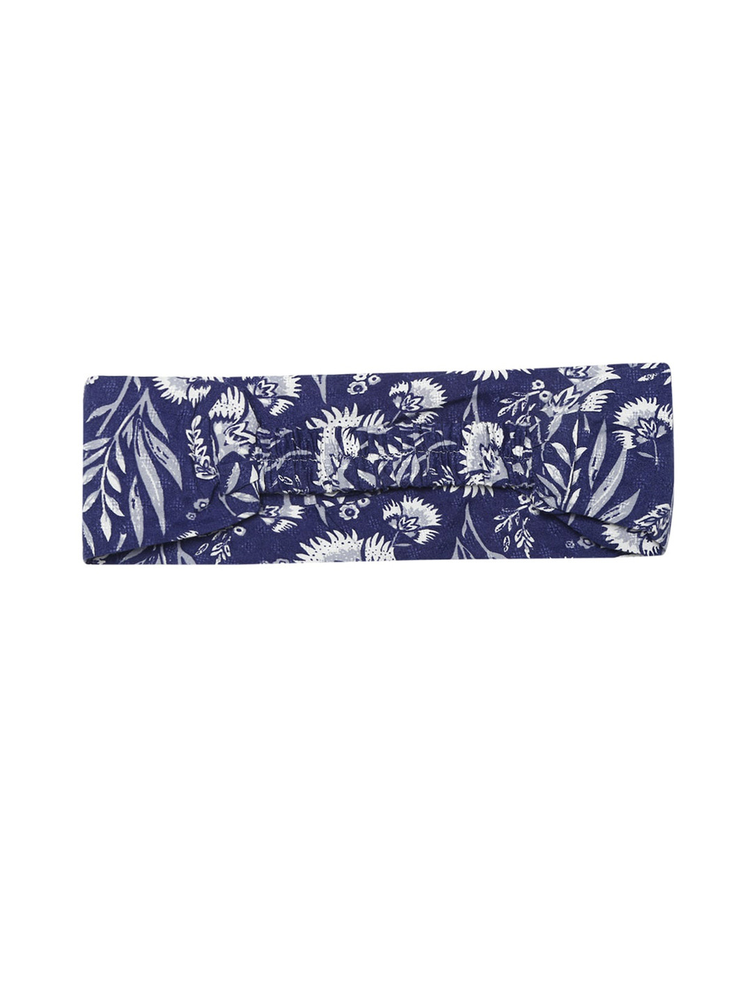 

Aditi Wasan Women Blue & White Floral Printed Headband