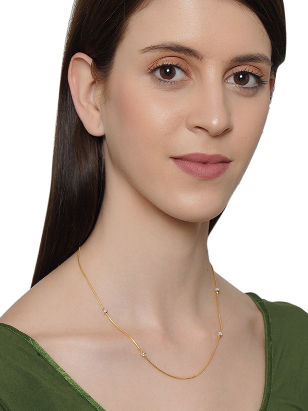 

Shoshaa Gold-Plated Handcrafted Brass Chain