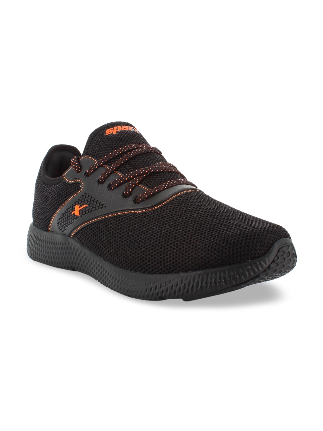 

Sparx Men Black Mesh Running Shoes