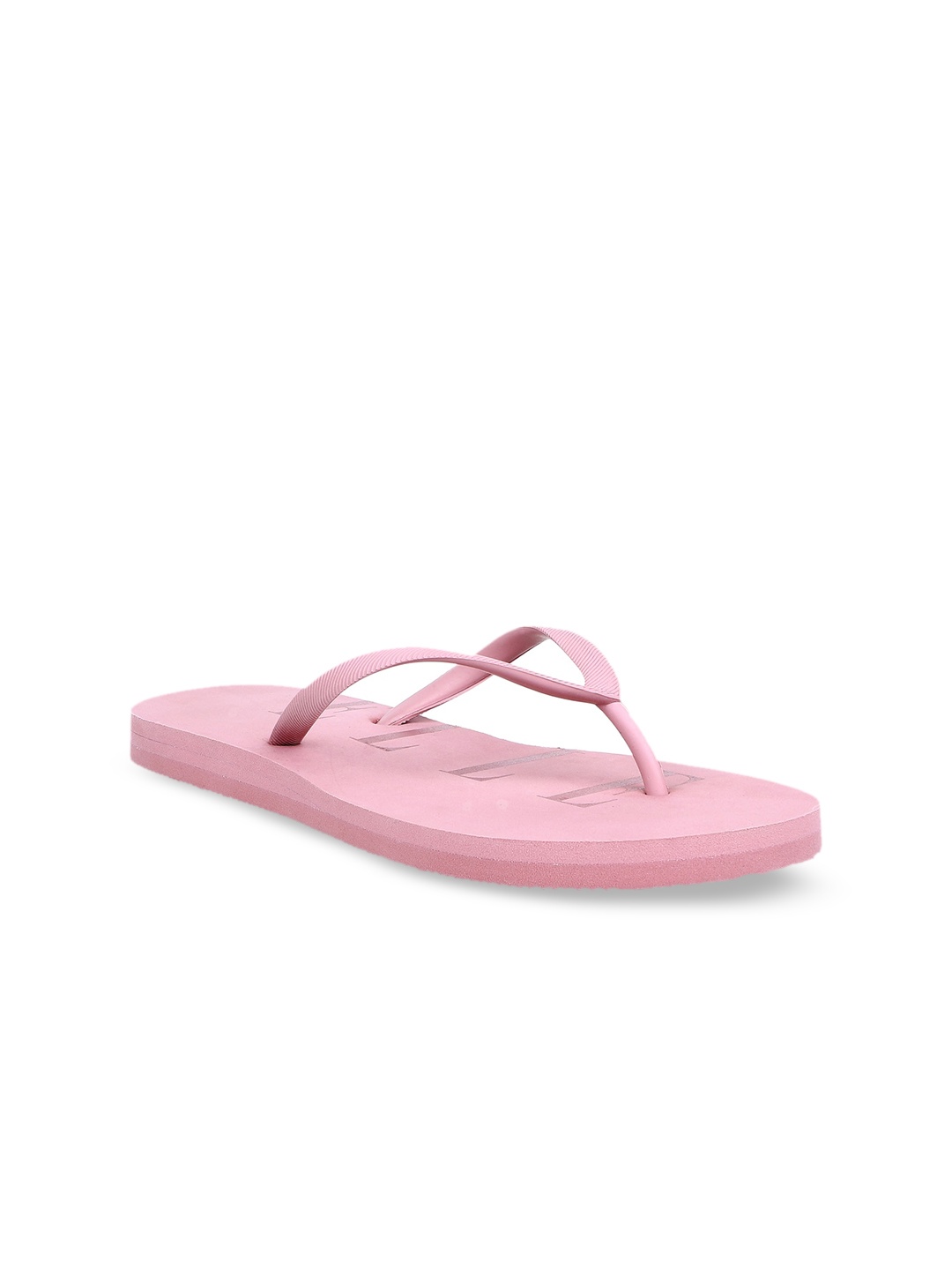 

ELLE Women Pink Printed Thong Flip-Flops