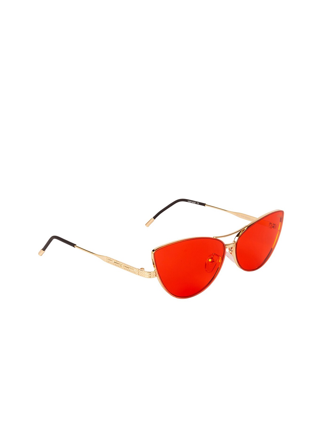 

Voyage Women UV Protected Cateye Sunglasses B80400MG3441, Red