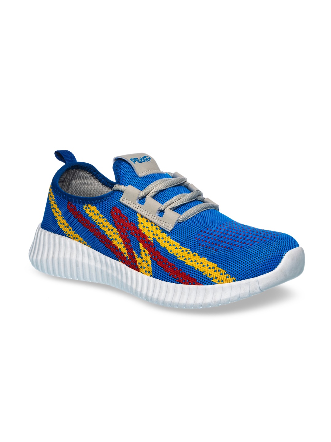 

Khadims Boys Blue Printed Sneakers