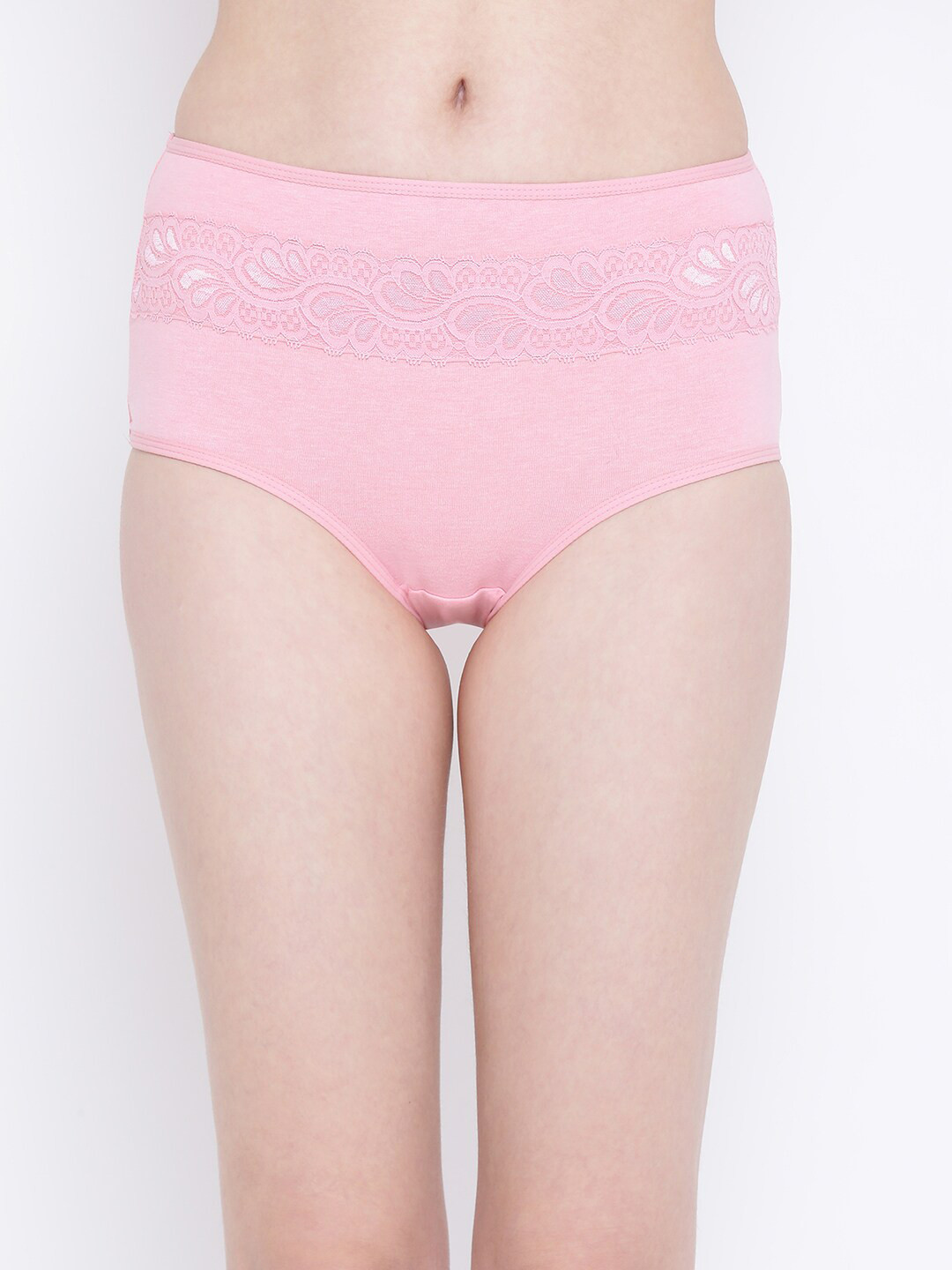 

Clovia Women High Waist Hipster Briefs PN2656J13XXL, Pink