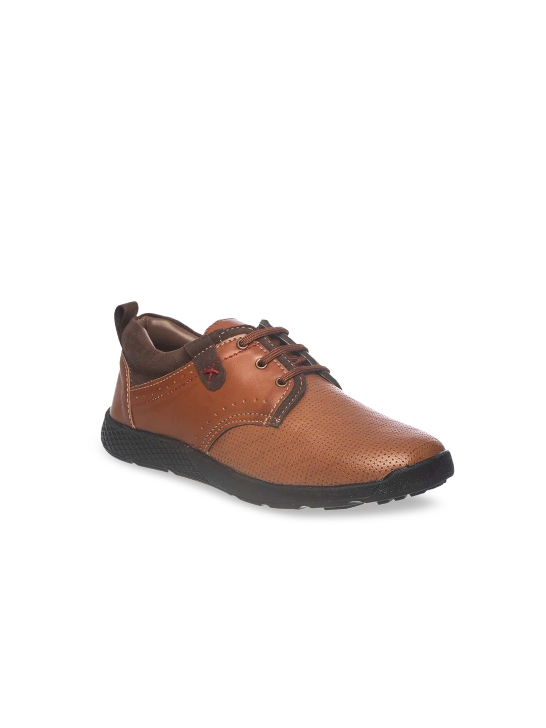 

Khadims Boys Tan Brown Slip-On Sneakers
